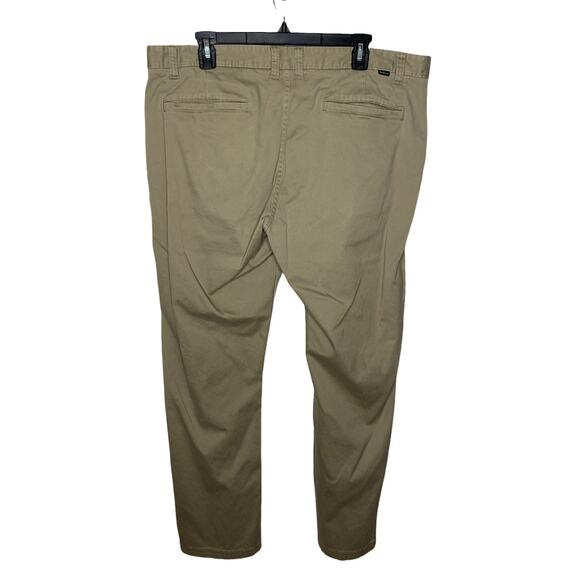 Oakley Khaki Pants Custom Fit Flat Front Men's 38 New w/out Tags - Picture 2 of 7